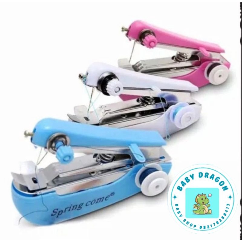 

Baby Dragon - Mesin Jahit Mini Tangan / Mini Stapler Sewing Singer Staples