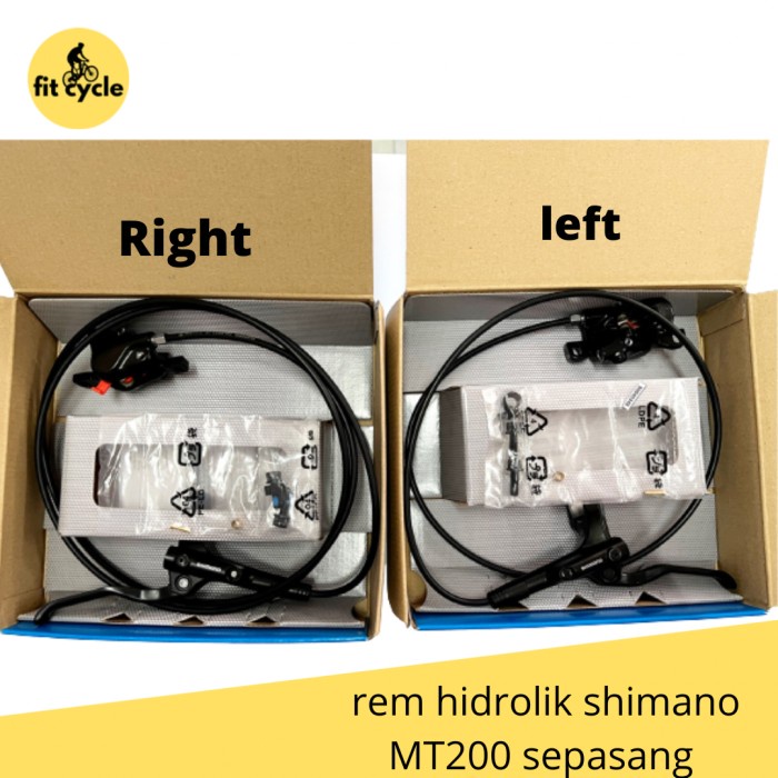 Terlaris Shimano Disc Brake Bl-Mt200 Rem Hidrolik Sepeda