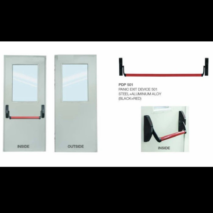 

PDP 501 PALOMA PANIC EXIT DEVICE HANDLE PINTU DARURAT / PANIC DOOR