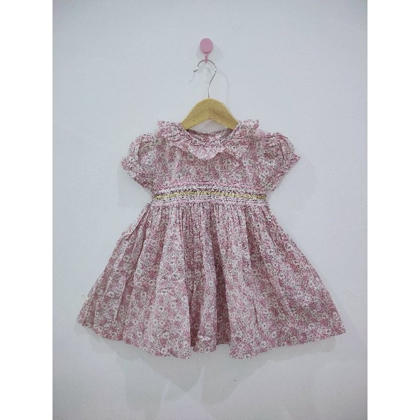 preloved Naluri for little ones smocked dress