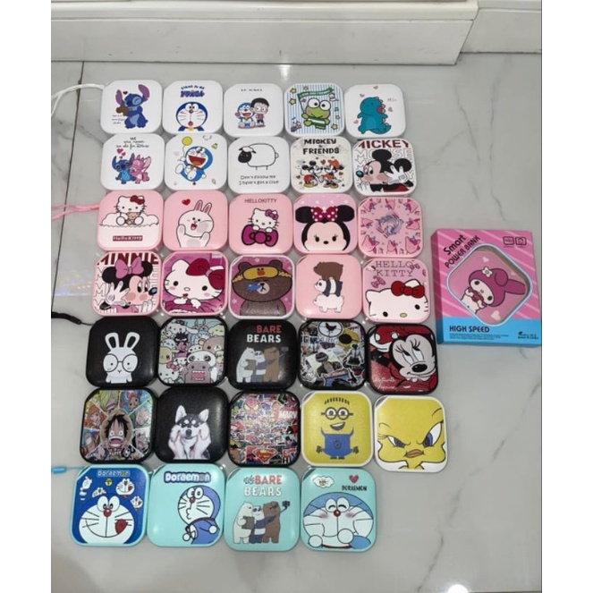 POWERBANK MACARON / POWERBANK KARAKTER / DORAEMON / POWERBANK LUCU