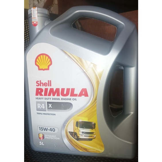 Oli mesin diesel Shell Rimula 15 w 40