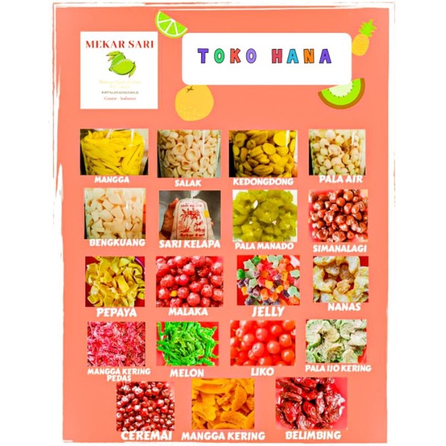 

(COD)Manisan Kering Khas Cianjur