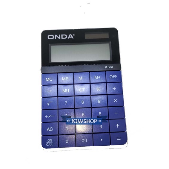 

Kalkulator Dual Daya Baterai Solar 12 Digit ONDA Big Screen Calculator murah