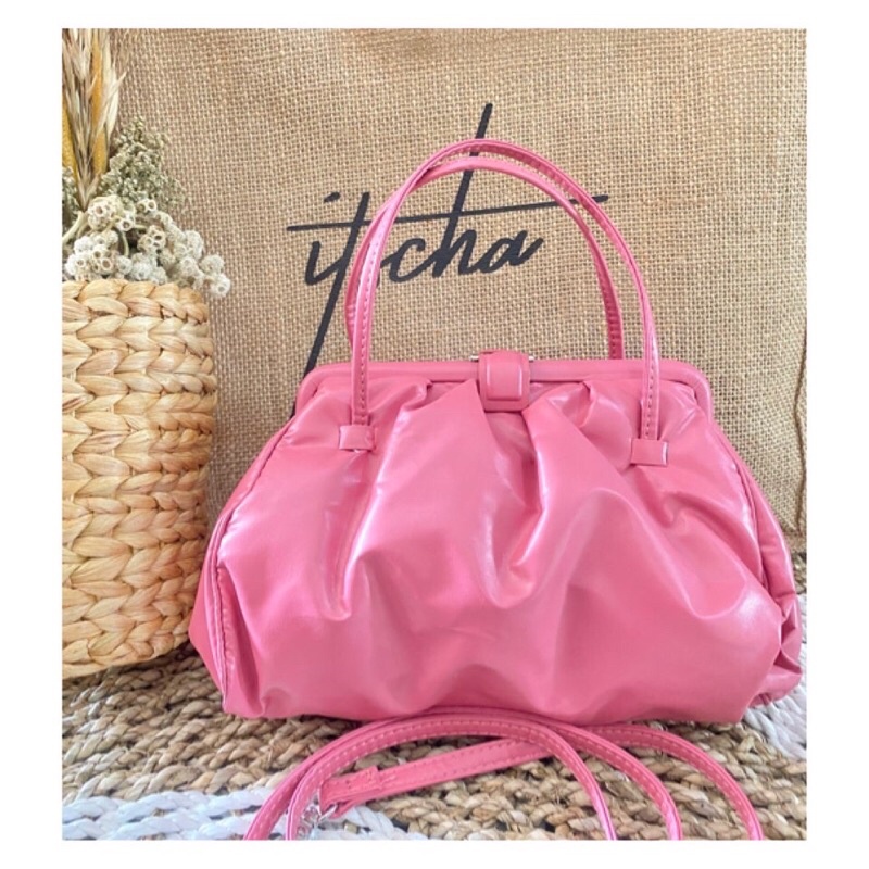 PRELOVED ZARA BAG FUSCHIA