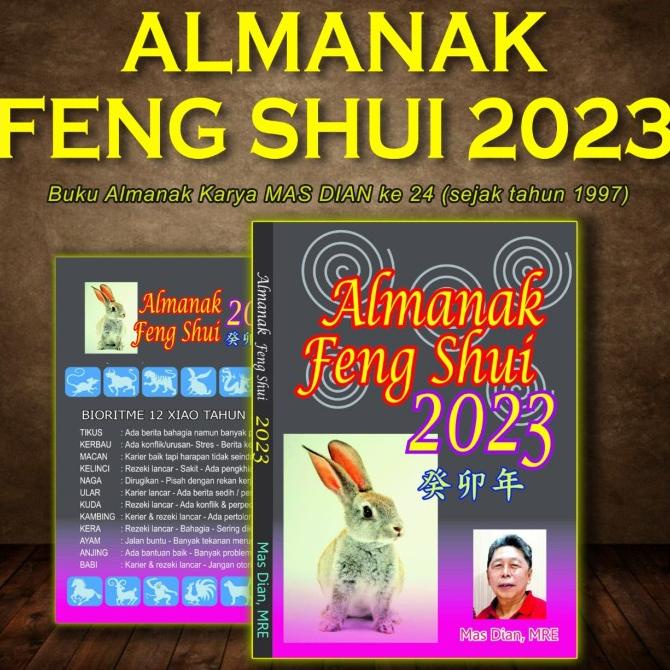 Almanak Feng Shui 2023 Mas Dian MRE - Kalender Fengshui