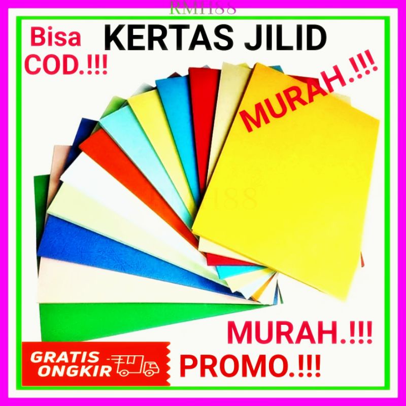 

Kertas Jilid / Cover Buffalo Per 10 Pcs