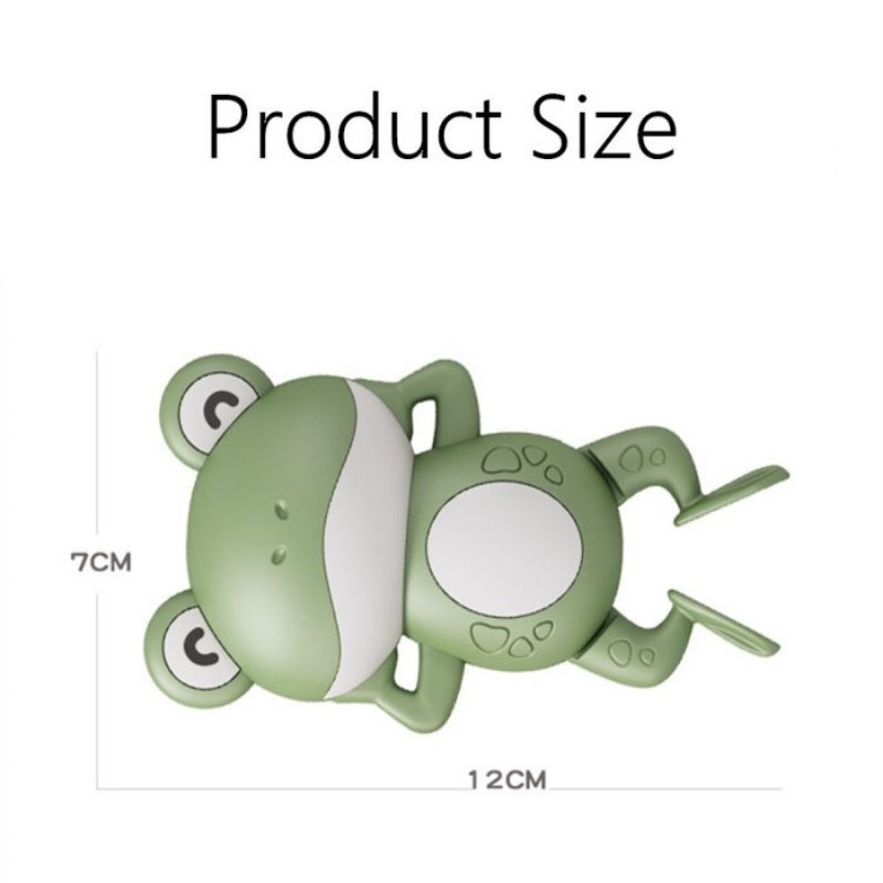 COD mainan mandi anak baru model katak frog kodok tanpa baterai banyak warna motif aman bpa free untuk bayi balita batita baby bath toy toys cewek cowok laki perempuan hadiah kado viral ultah no battery safe