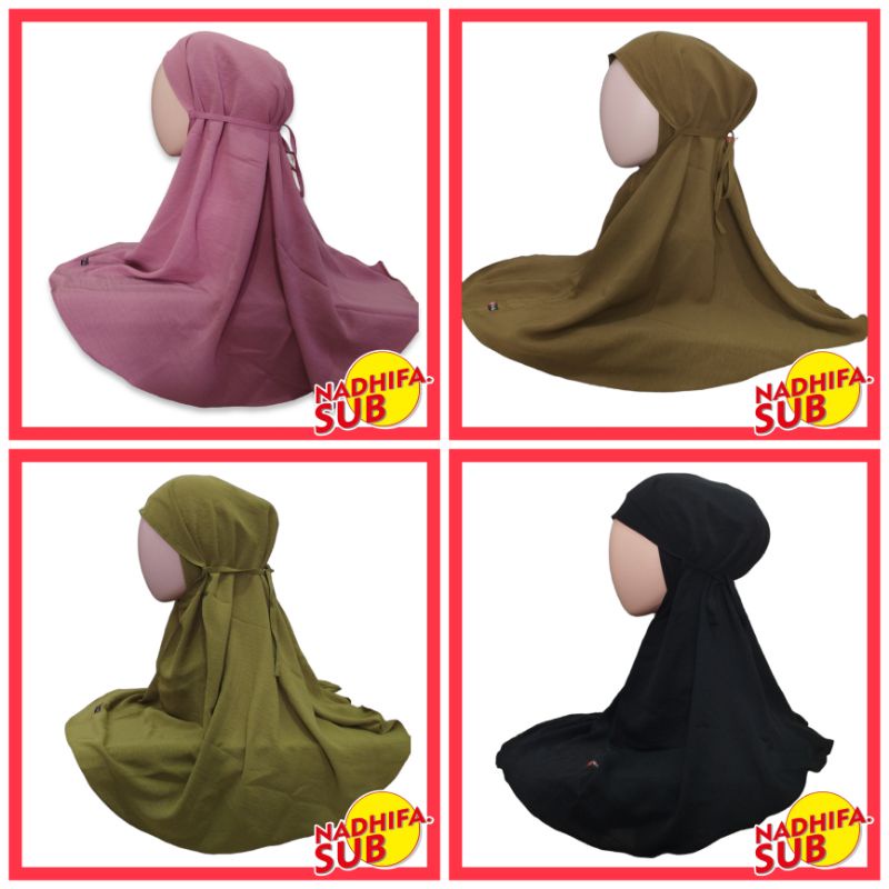 JILBAB INSTAN BERGOCRINKLE AIRLOW PREMIUM // BERGO CRINKLE // CRINKLE PREMIUM // HIJAB INSTAN