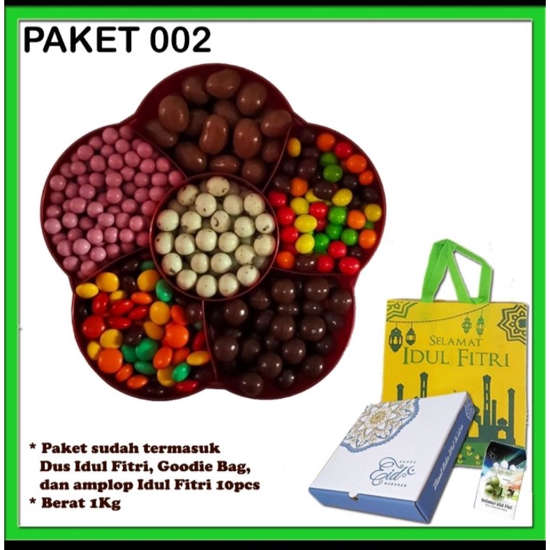 

Coklat Delfi Mede Mix Lagie Toples Bunga 1kg Free Tas & Amplop 10 Pcs Paket 002