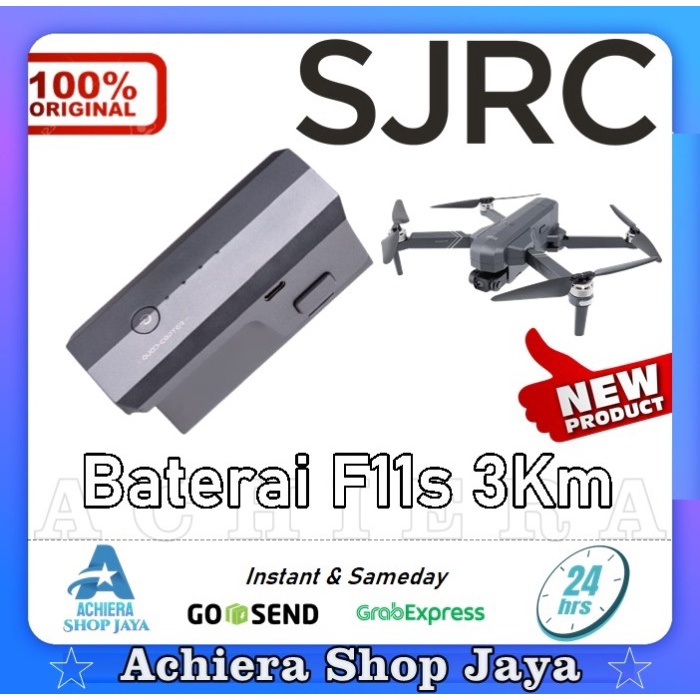 Terlaris Battery Sjrc F11 F11S 4K Pro Drone Lipo Battery 11.1V 2500Mah