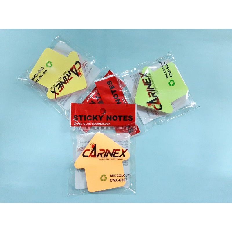 LK35 Carinex Sticky Notes Mix Colours Panah CNX-6303