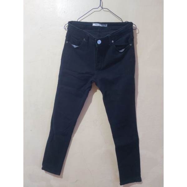 Celana Jeans Hitam M&B Mischa&Brandon PRELOVED