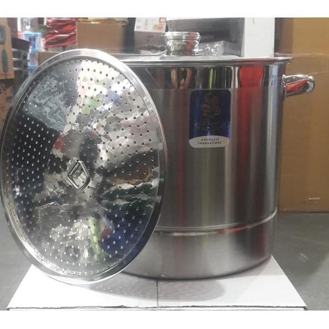 PANCI KUKUS BIMA PRIMA X1 STOCKPOT 30 CM W/ STEAMER / PANCI TINGGI KUKUSAN EL09I09A82L