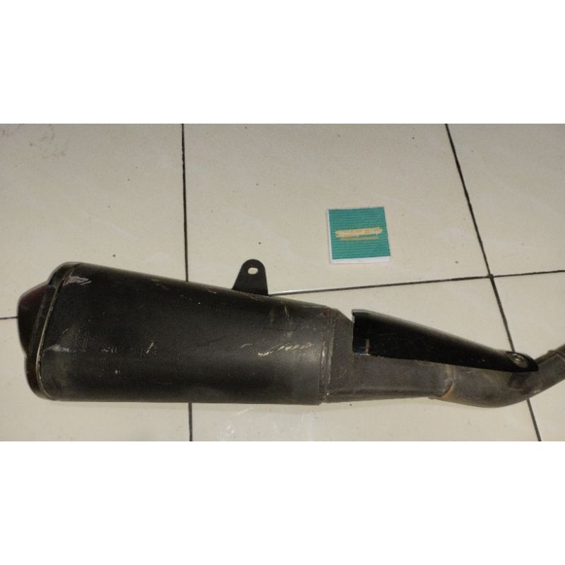 knalpot gsx 150 2018-2020 standar ori Suzuki