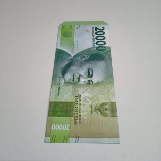 

Hampers Amplop / Angpao Lebaran 16X7Cm Thr Gambar Uang Rupiah Dollar Unik Limited Edition