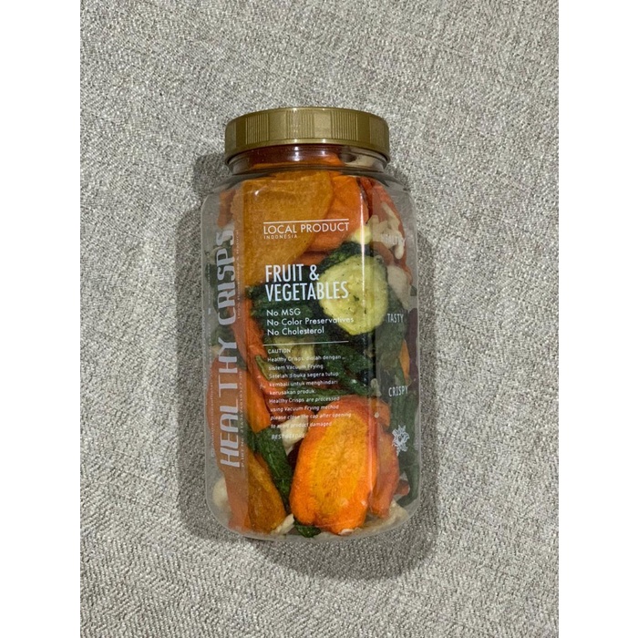 

Terlaris Healthy Crisps - Mix Sayur