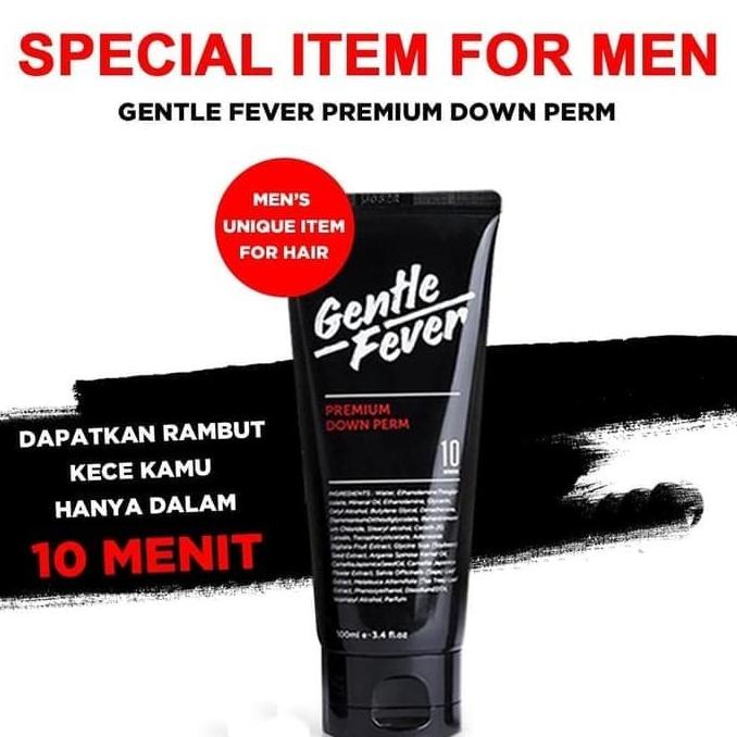 Gentle Fever Premium Down Perm - Atur Rambut - TANPA TEA TREE