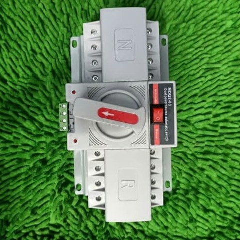 ATS 63A 4P AUTOMATIC TRANSFER SWITCH 3 PHASE OTOMATIS GENSET KE PLN ORIGINAL