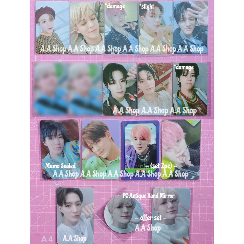 Ready (GET DISC ±4k-18k) Jeno we go up WGU Boom Scratch Departure AR Selca Hot Sauce Keyring Hotsa A