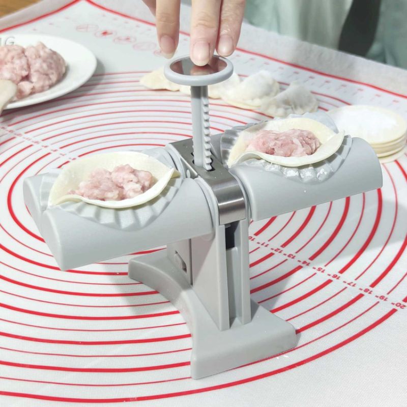 UPNZT Cetakan Pangsit Double Head Dumpling Maker Easy Operation - UP15