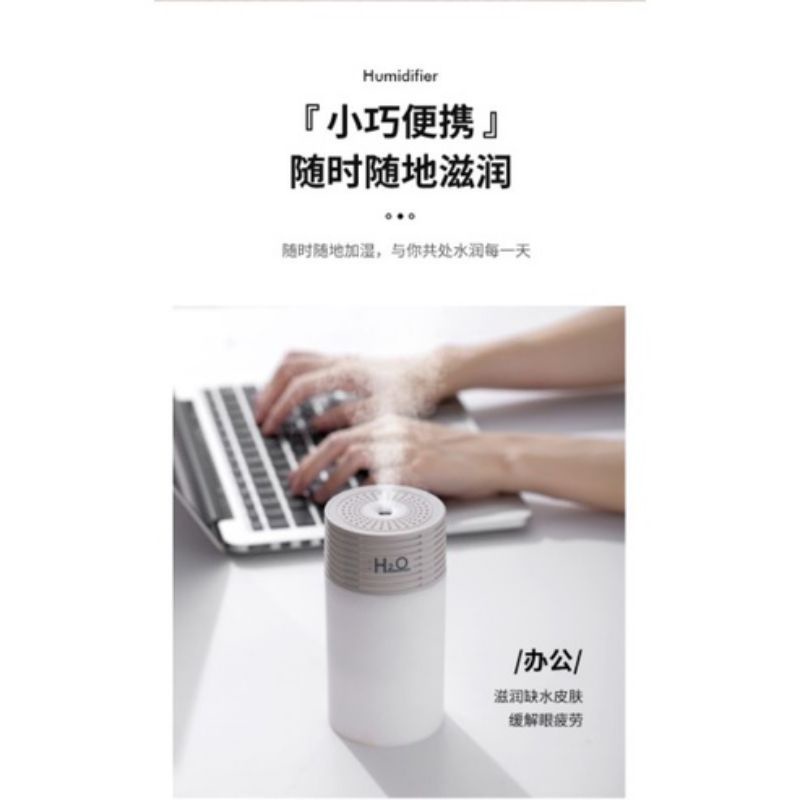 Humidifier Mini Aromatherapy Pengharum Pewangi Ruangan Purifier Difuser
