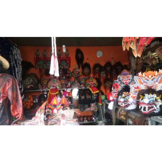 Reog 60 cm / reog mini / reog asli / reog ponorogo / dadak merak / reog / barongan / pecut / cambuk