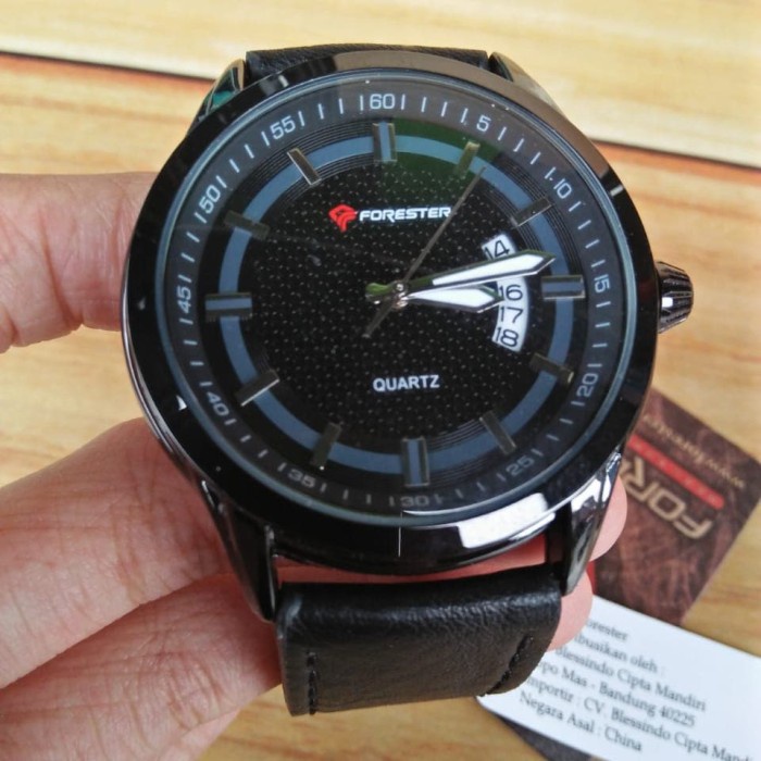 Promo Jam Tangan Forester Jtf 3003 Blk - Jam Analog Forester Termurah