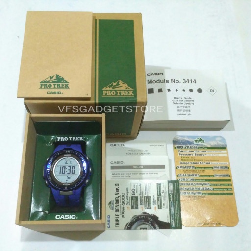Hot Sale Casio Protrek Prw 3000- 2B Original 100% Brand New In Box Termurah