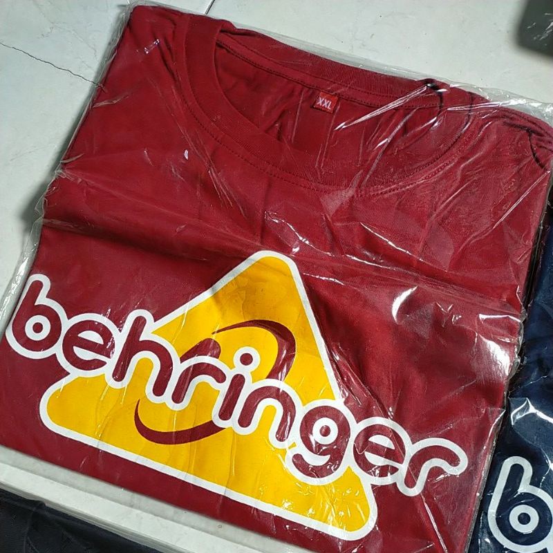 BEHRINGER kaos kualitas terbagus termurah terlaris