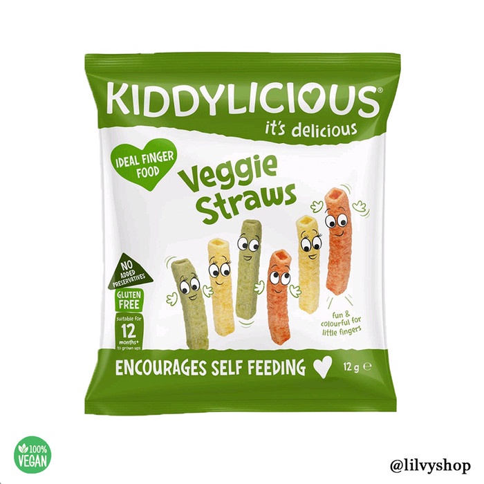 Terlaris Kiddylicious Snack Bayi (Vegan)