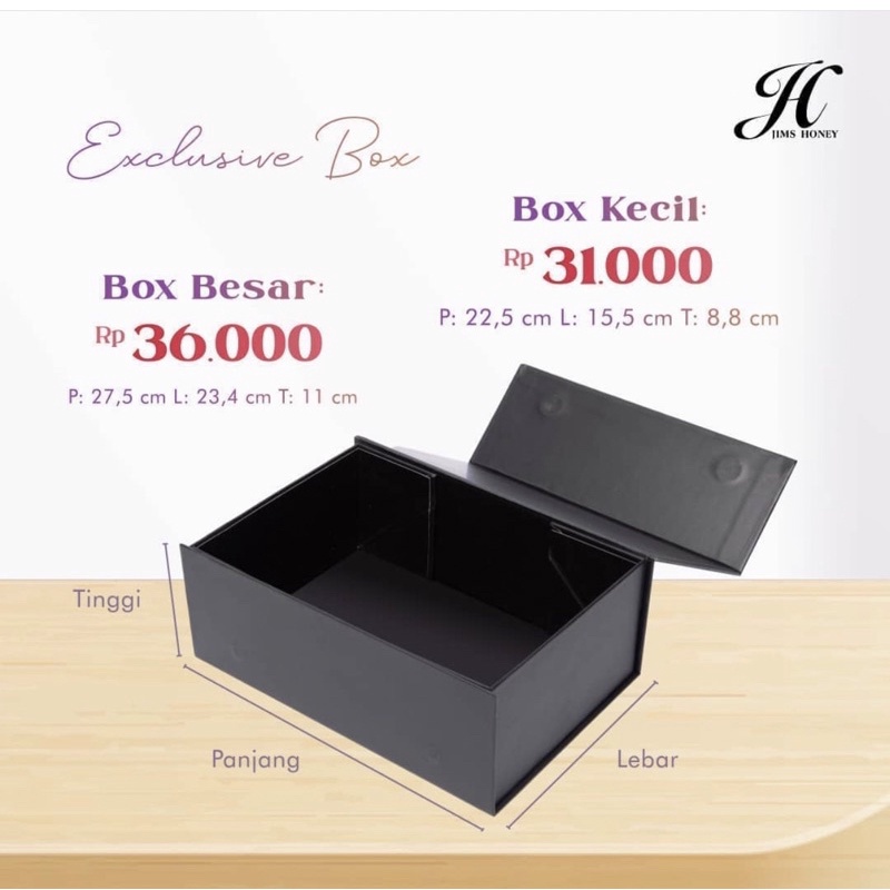 BOX + BOX WALLET EXCLUSIVE BY JIMS HONEY