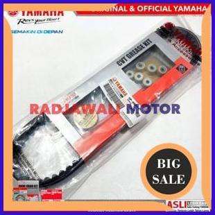 VANBELT V-BELT VBELT SET MIO J, MIO GT , SOUL GT 115 ASLI ORI YAMAHA perkakas 54PR23