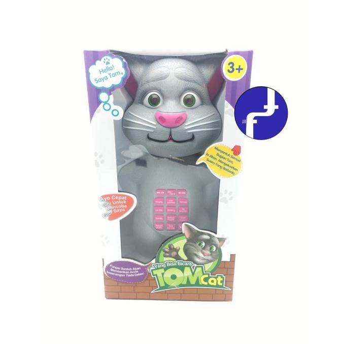 Mainan Anak Talking Tomcat Cerita Tombol Edukasi Kucing Cerita