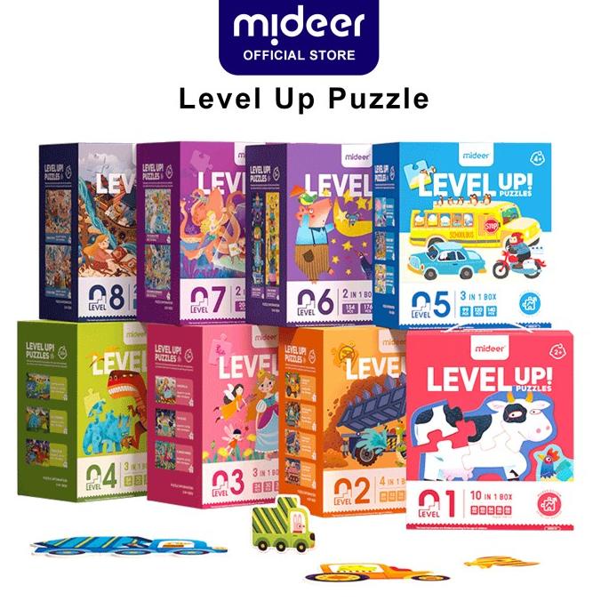 Mideer Artist Level Up Puzzle Level 4 - Mainan Edukasi Anak