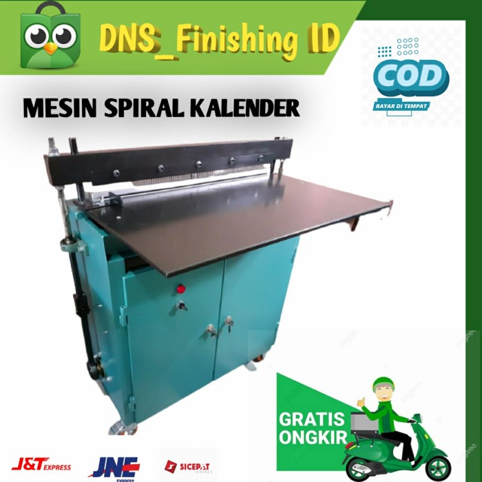 

Mesin Spiral Kalender Mesin Plong Kalender Mesin Pembolong Kalender