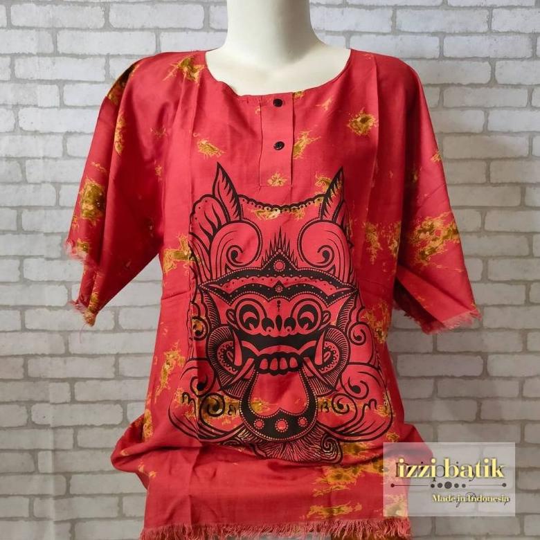 Kaos Barong Bali Jumbo Muat BB 100kg XXL XXXL Terbaru 2023 Pria Wanita Baju Pantai Barongan Devil Co