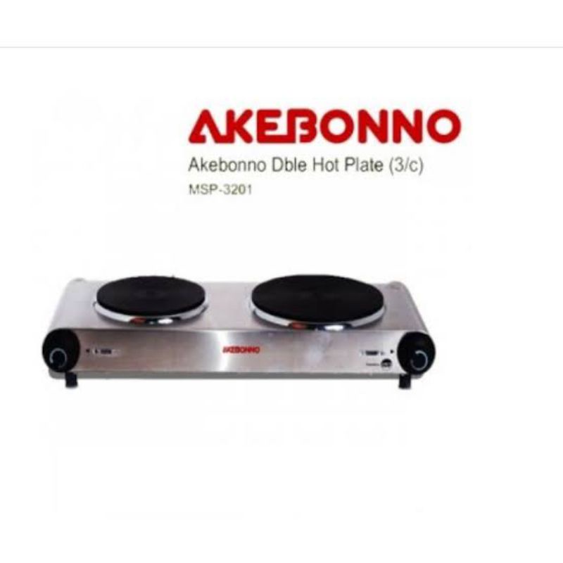 AKEBONNO KOMPOR LISTRIK 2 TUNGKU MSP 3201