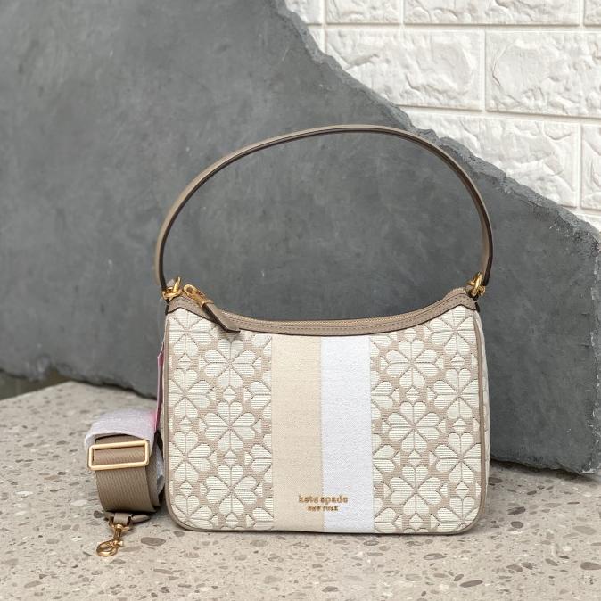 KS SAM SMALL FLOWER JACQUARD SHOULDER