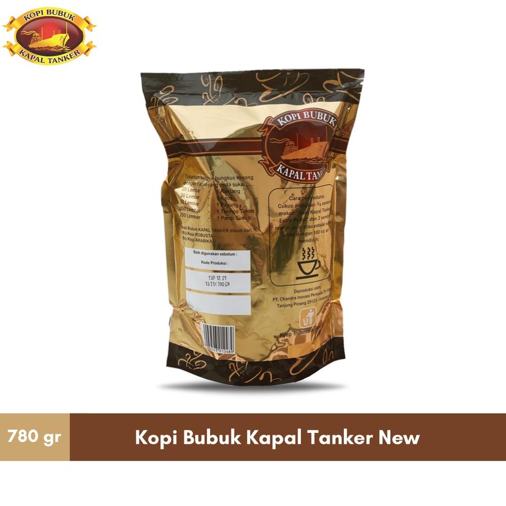 

Cod - Kopi Bubuk Kapal Tanker - 780 Gr !!