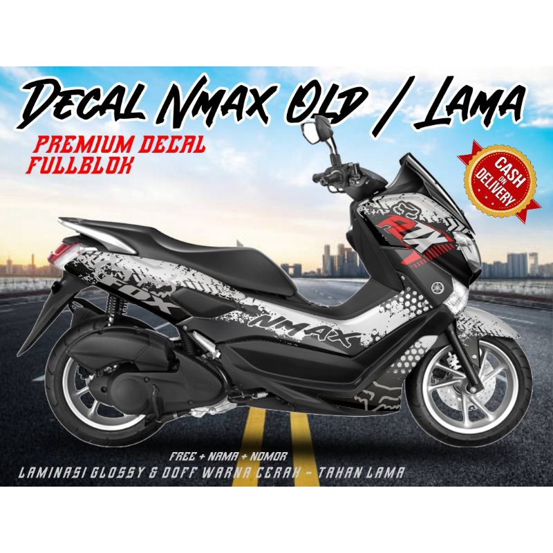 stiker decal motor yamaha NMAX old/lama full body