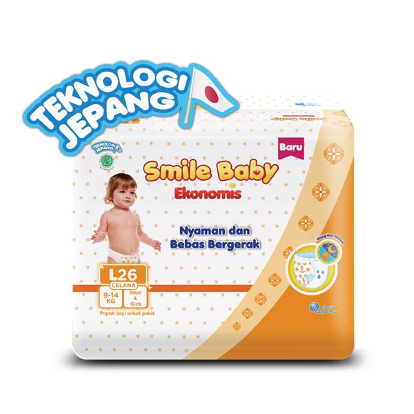 GOON SMILE BABY ECO L 26 PCS - POPOK