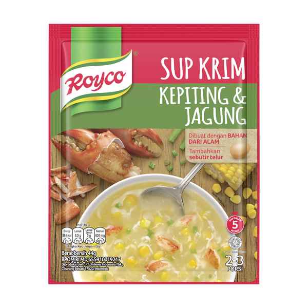 

ROYCO SUP KRIM KEPITING & JAGUNG 44 GR