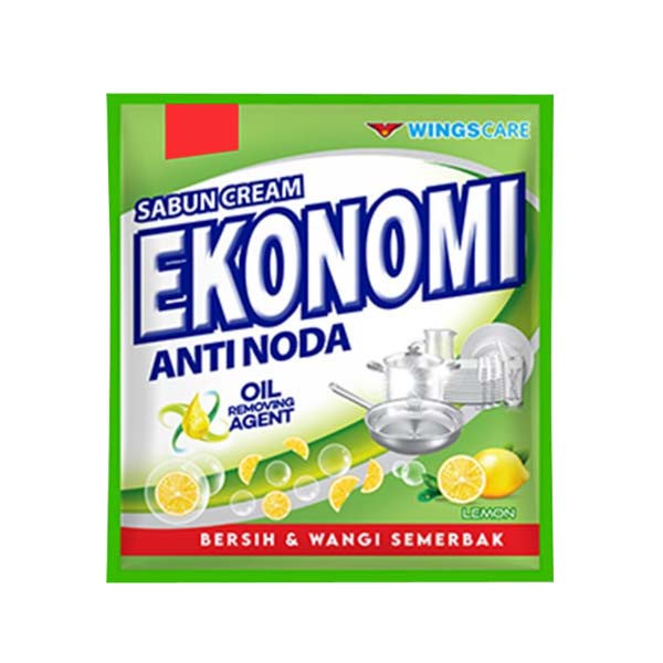 EKONOMI CREAM DETERGEN LEMON SAK 435 GR