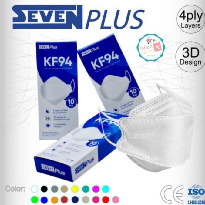 =====] Masker Medis KF 94 Seven Plus 4 Ply Earloop