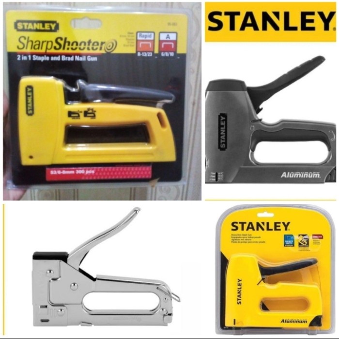 Terlaris Staples Gun Tembak Stanley ( 95063 ) Sharp Shooter 2 In 1 Staples