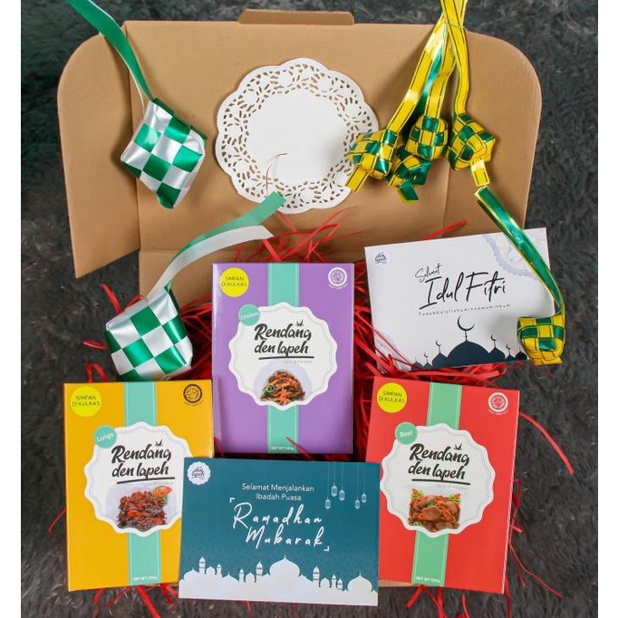

Promo Hampers /Parcel Lebaran Terbaik Aneka Rendang (Daging, Paru, Ayam)