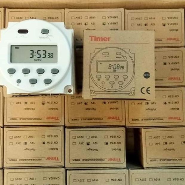 Timer Digital DC 12V