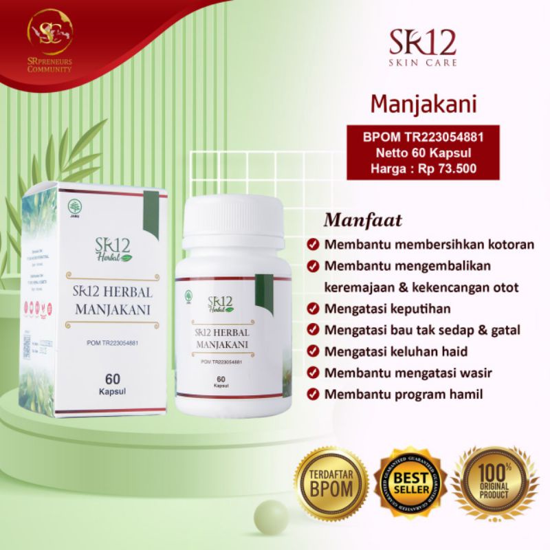 manjakani sr12/Manjakani/Manjakani Herbal/Manjakani Asli
