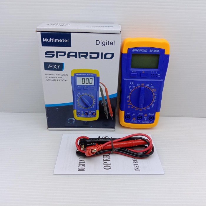 SPARDIO AVOMETER DIGITAL SP880L